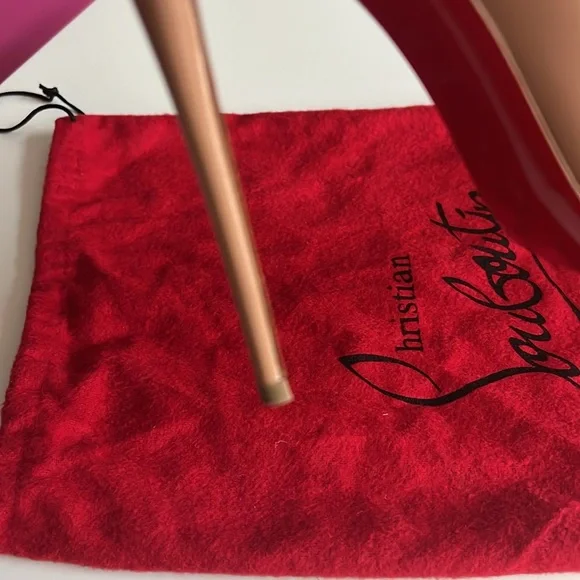 Christian Louboutins So Kate 120 Tan/Nude - Picture 5 of 7